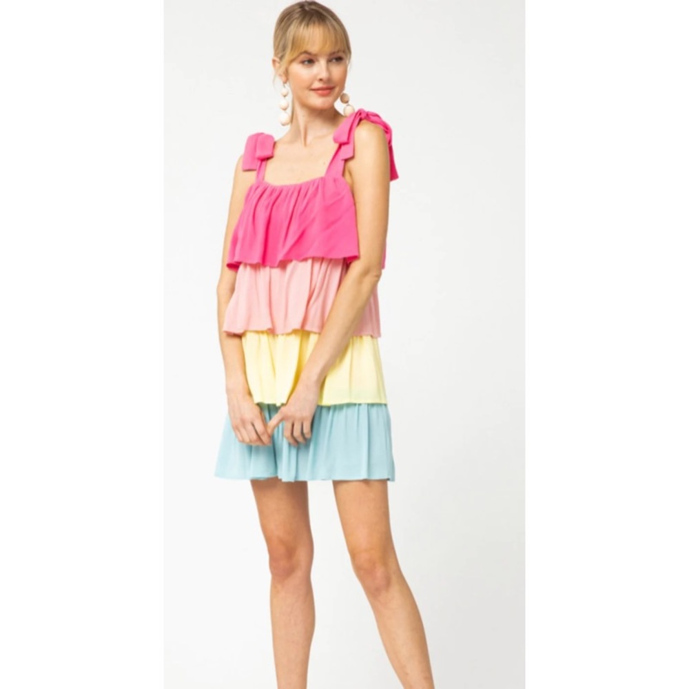 Gorgeous colorful dress